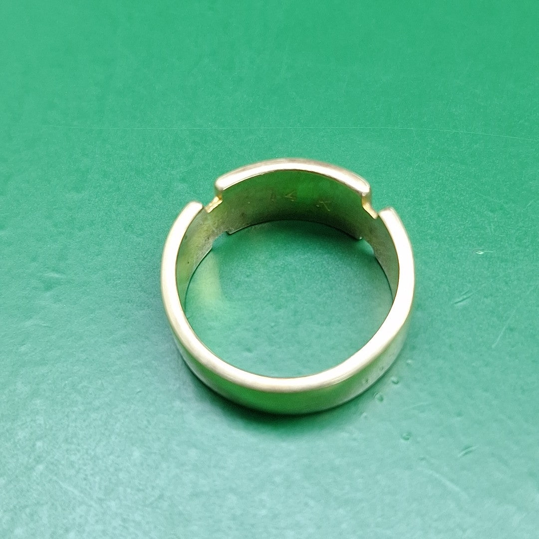 ANILLO CONMEMORATIVO ORO 14 K 5,20 GRMS (SEMINUEVO)