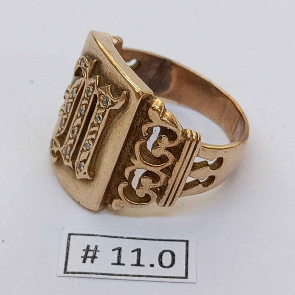 ANILLO ORO 8 K 13.7 GRMS (SEMINUEVO)