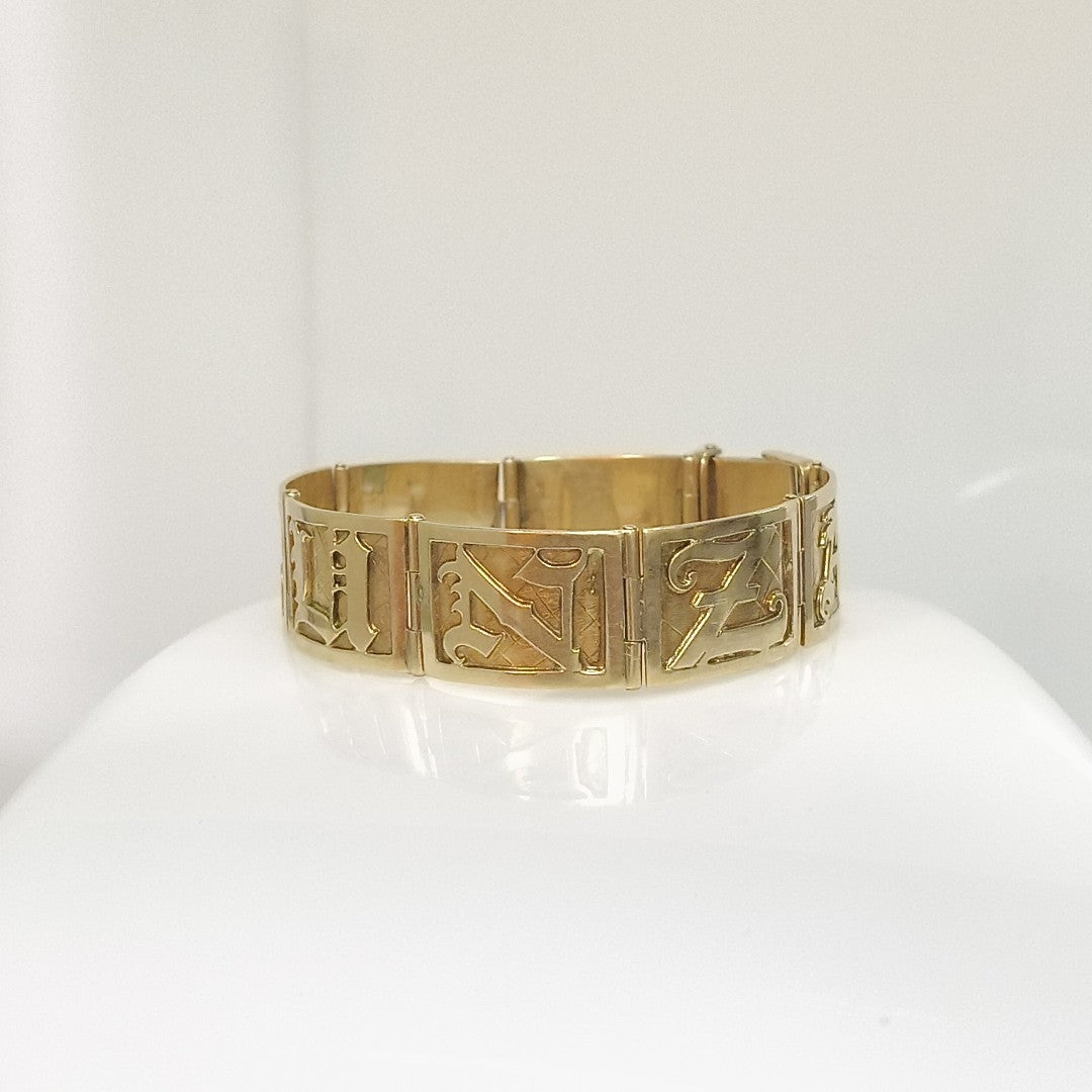 PULSERA ORO 10 K 21,40 GRMS (SEMINUEVO)