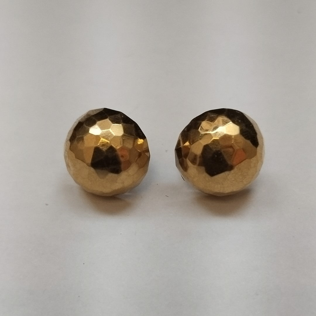 ARETES PAR ORO 18 K 1.8 GRMS (SEMINUEVO)
