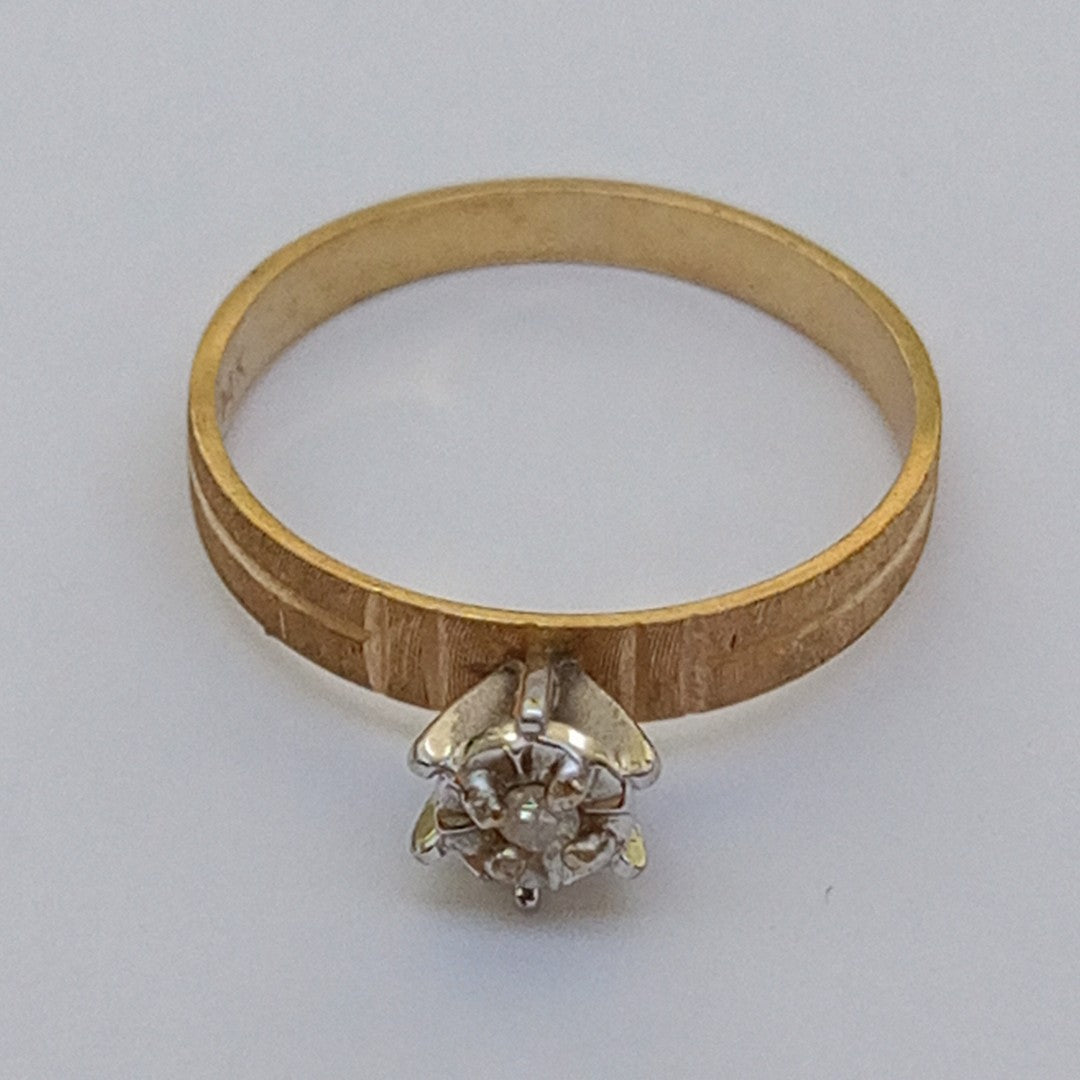 ANILLITO ORO 14 K 1.8 GRMS (SEMINUEVO)