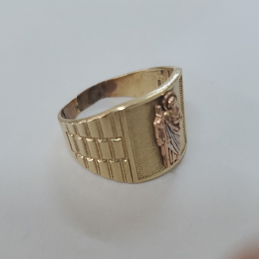 ANILLITO ORO COMBINADO 14 K 4.9 GRMS (SEMINUEVO)