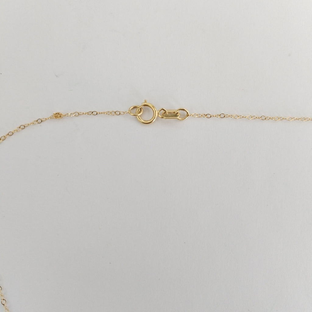 CADENA, DIJE ORO 14 K 1.5 GRMS (SEMINUEVO)