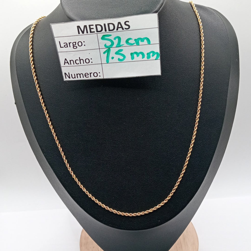 CADENA ORO 10 K 2,10 GRMS (SEMINUEVO)