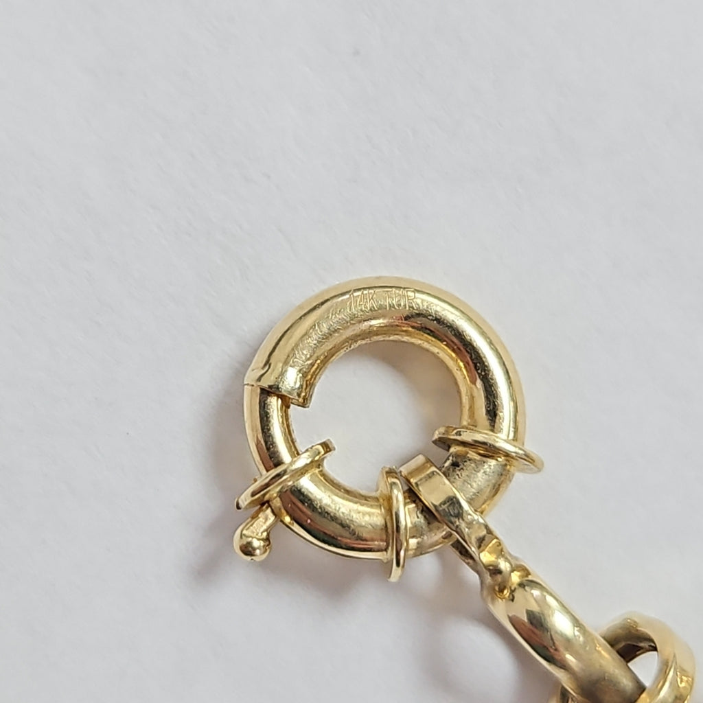 PULSERA ORO 14 K 8.2 GRMS (SEMINUEVO)