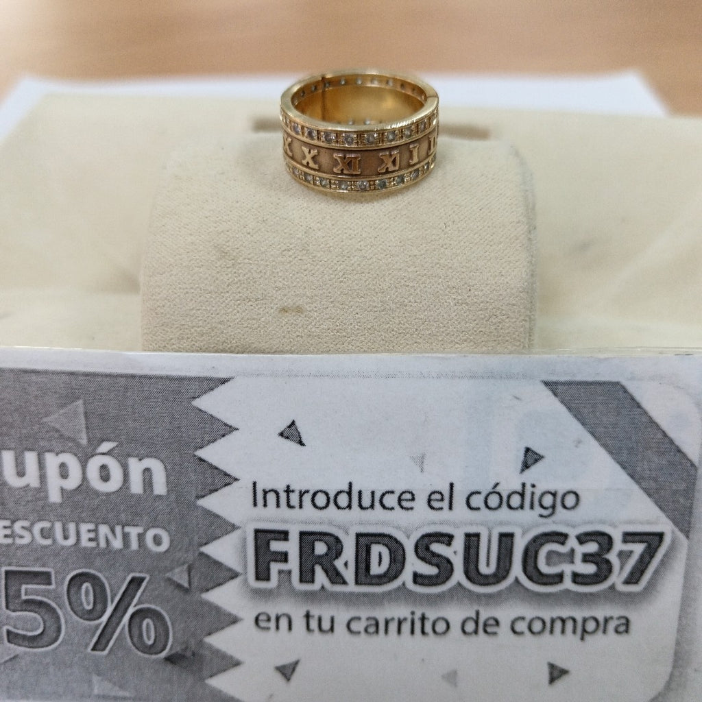 ARGOLLA ORO 10 K 7,40 GRMS (SEMINUEVO)