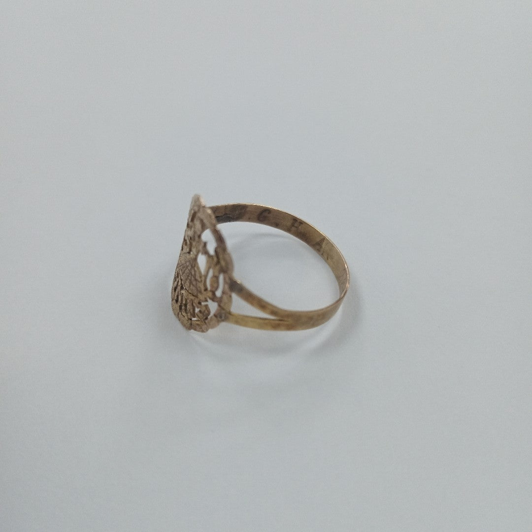 ANILLO ORO 10 K 1,50 GRMS (SEMINUEVO)