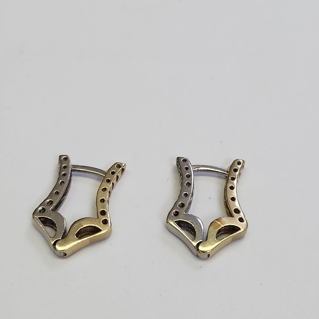 ARRACADAS PAR ORO 14 K 3,20 GRMS (SEMINUEVO)