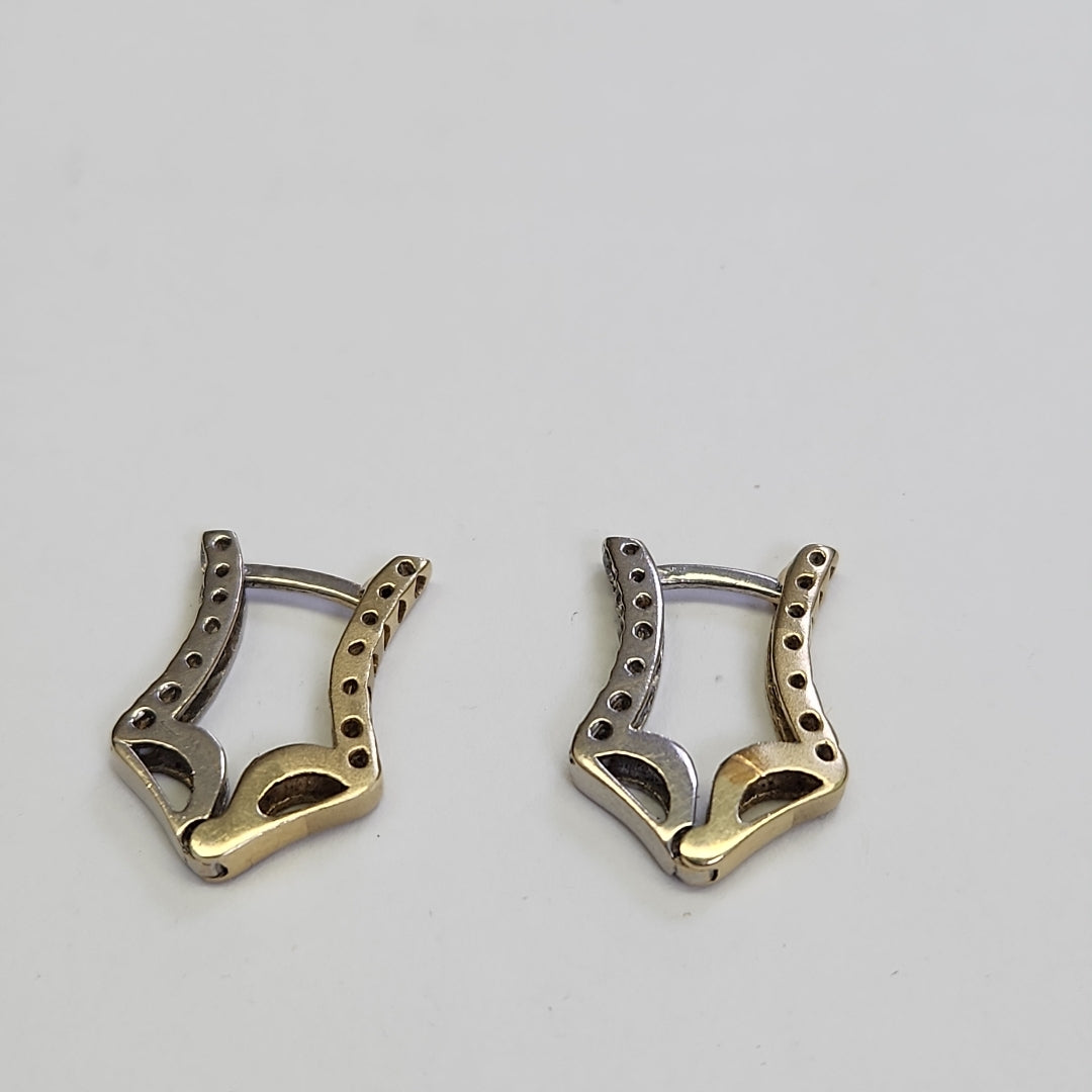 ARRACADAS PAR ORO 14 K 3,20 GRMS (SEMINUEVO)