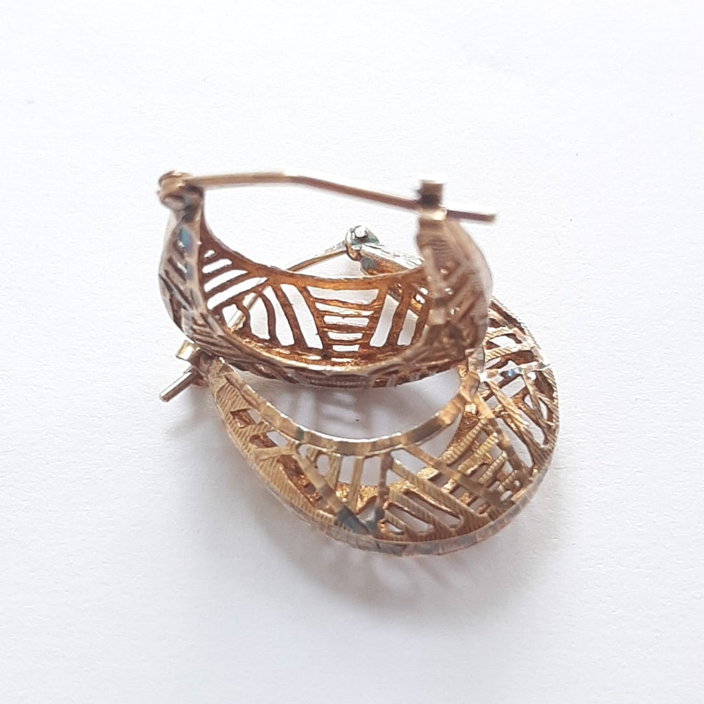 ARETES PAR ORO 10 K 3,90 GRMS (SEMINUEVO)
