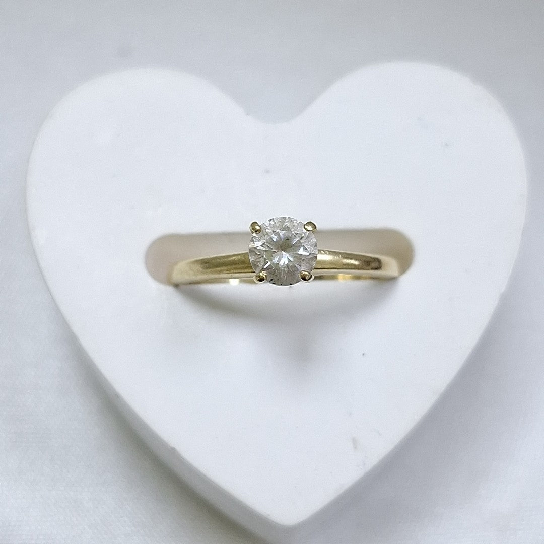 SOLITARIO ORO 14 K 1.5 GRMS (SEMINUEVO)