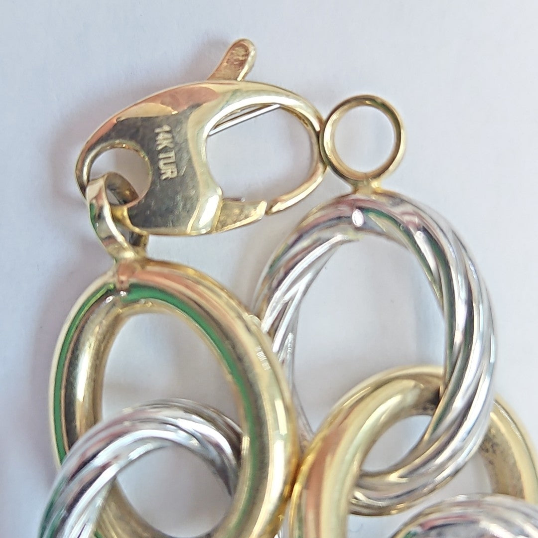 PULSERA ORO 14 K 12.3 GRMS (SEMINUEVO)