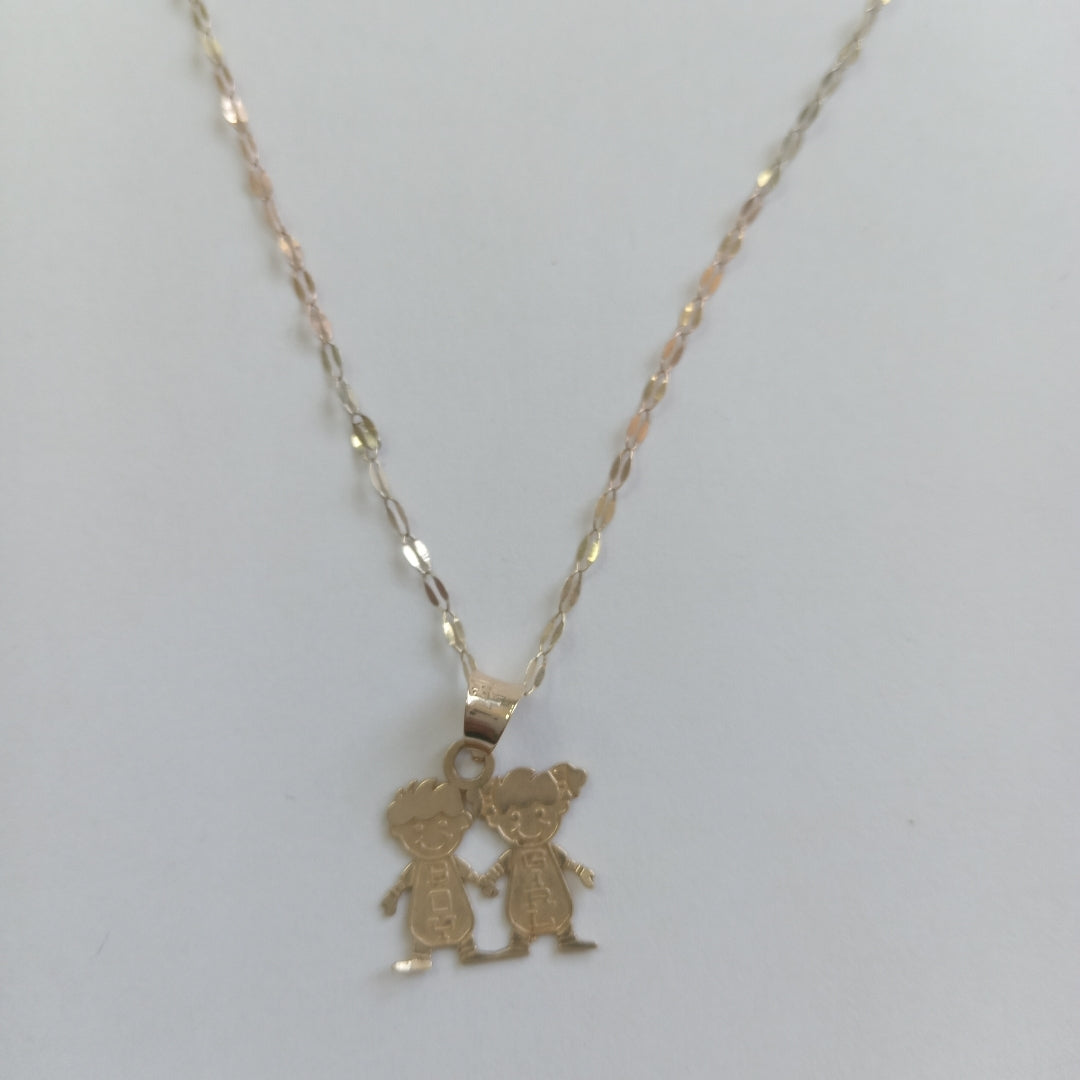 CADENA, DIJE ORO 10 K 1.5 GRMS (SEMINUEVO)