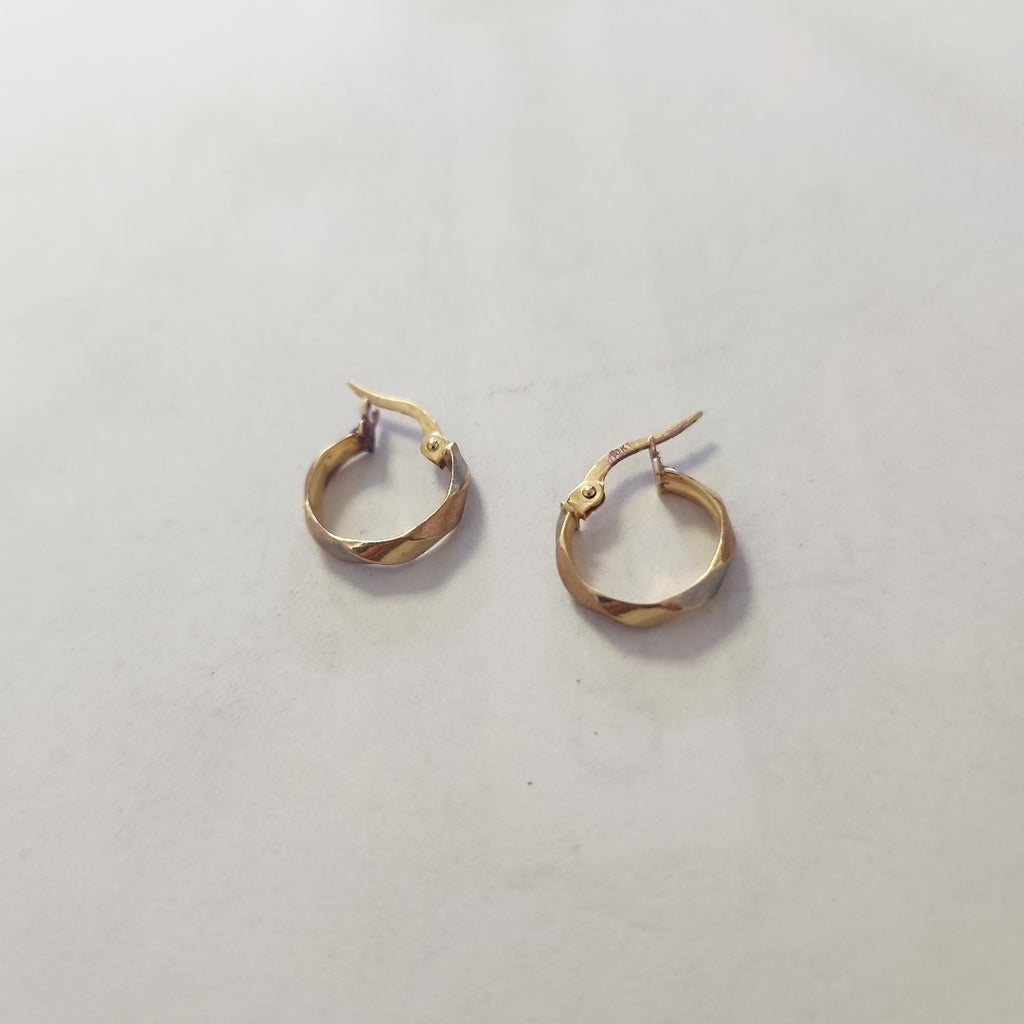 ARRACADAS PAR ORO 10 K 0.8 GRMS (SEMINUEVO)
