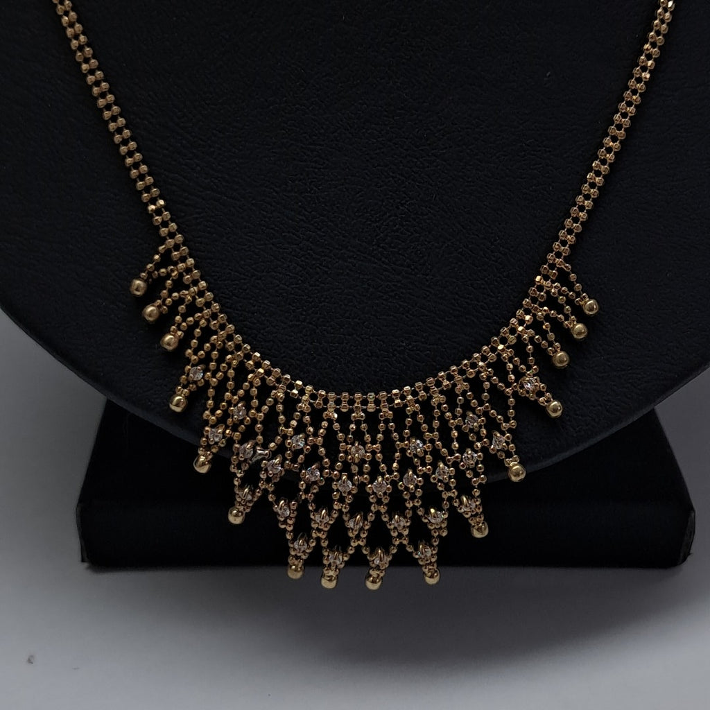 GARGANTILLA ORO 14 K 7,40 GRMS (SEMINUEVO)