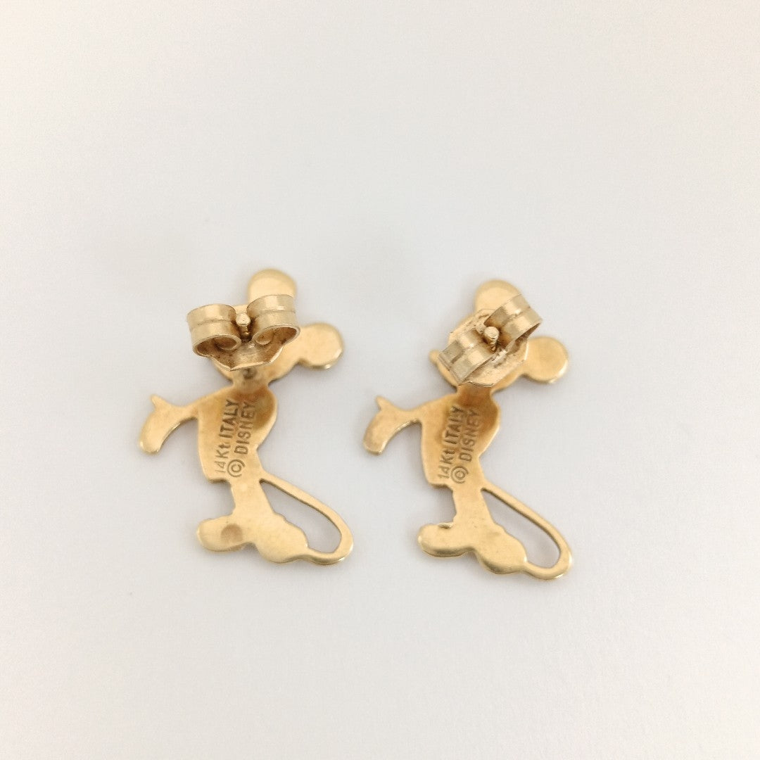 BROQUELES PAR ORO 14 K 2.7 GRMS (SEMINUEVO)
