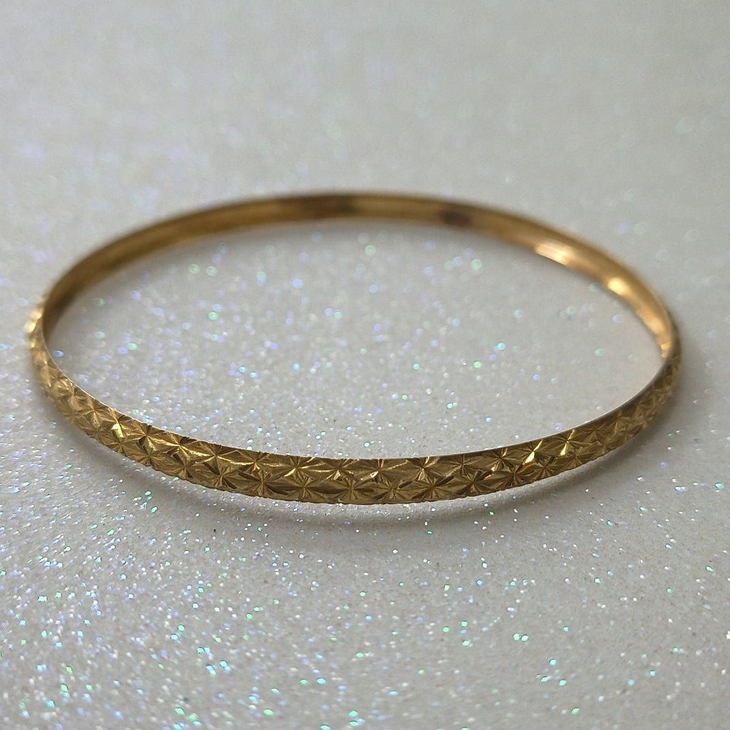 PULSERA RIGIDA ORO 10 K 4,50 GRMS (SEMINUEVO)