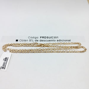 CADENA TEJIDO 3X1 8.6G 55 CM (NUEVO)
