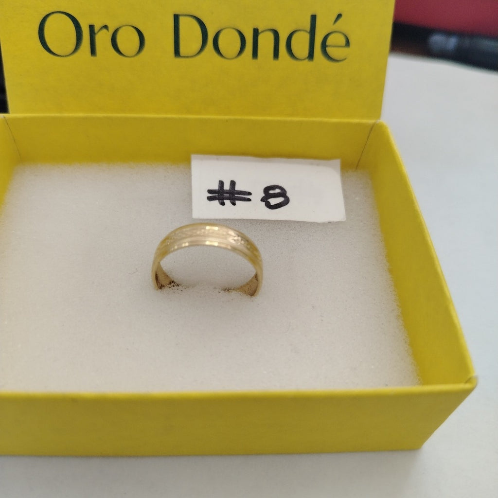 ARGOLLA ORO 10 K 1.6 GRMS (SEMINUEVO)