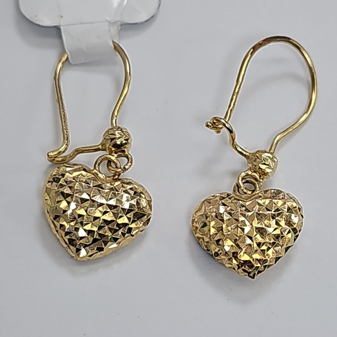 ARRACADAS PAR ORO 14 K 1,50 GRMS (SEMINUEVO)