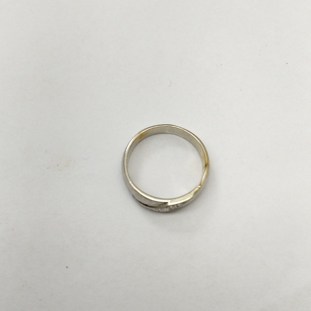 ARGOLLA ORO, ORO BLANCO 14 K 4.8 GRMS (SEMINUEVO)