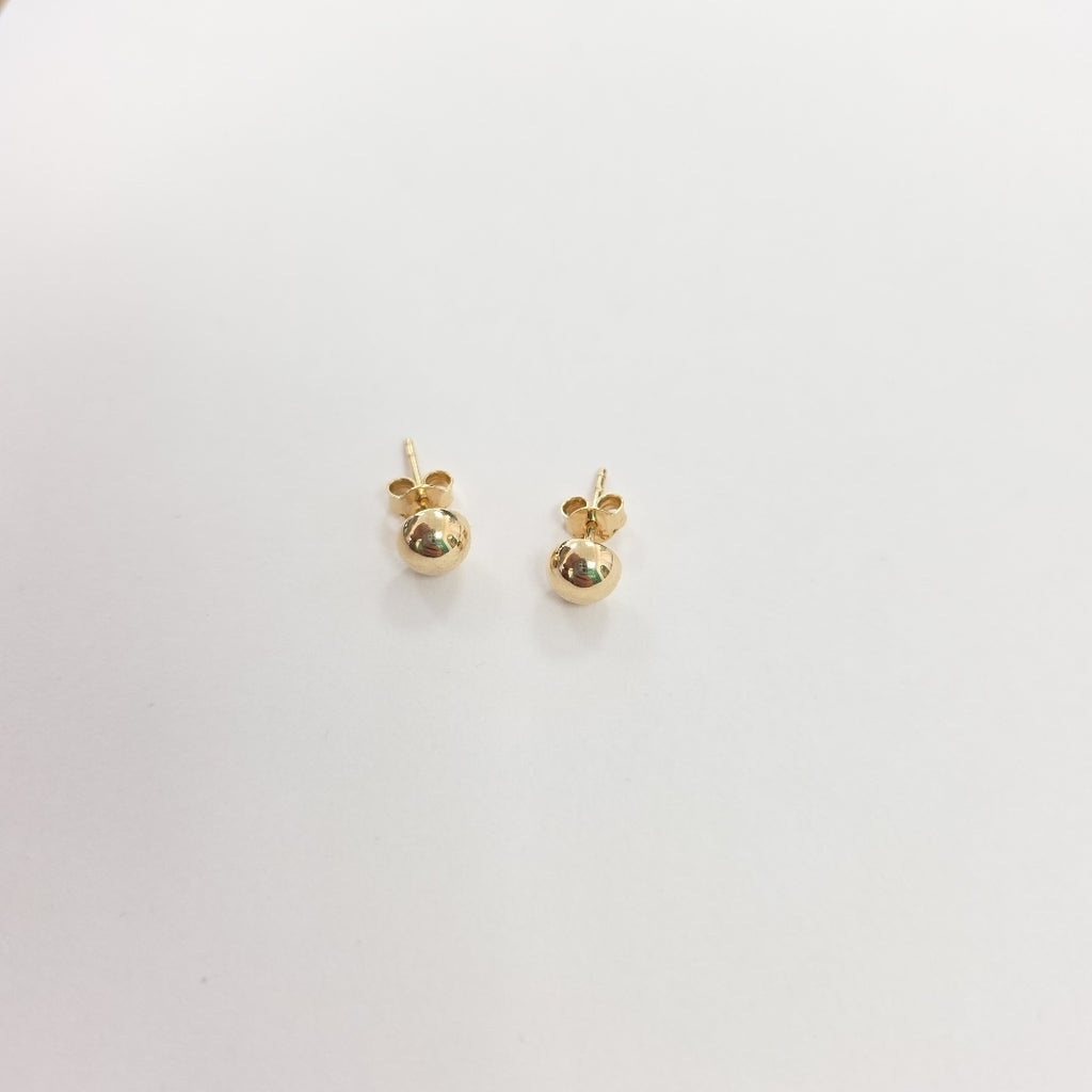 BROQUELES PAR ORO 14 K 1,40 GRMS (SEMINUEVO)