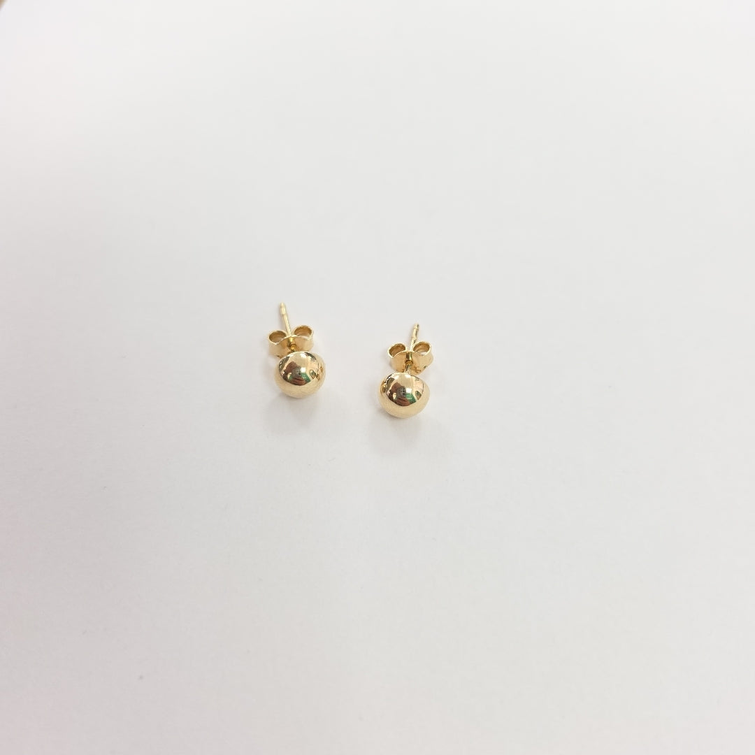 BROQUELES PAR ORO 14 K 1,40 GRMS (SEMINUEVO)
