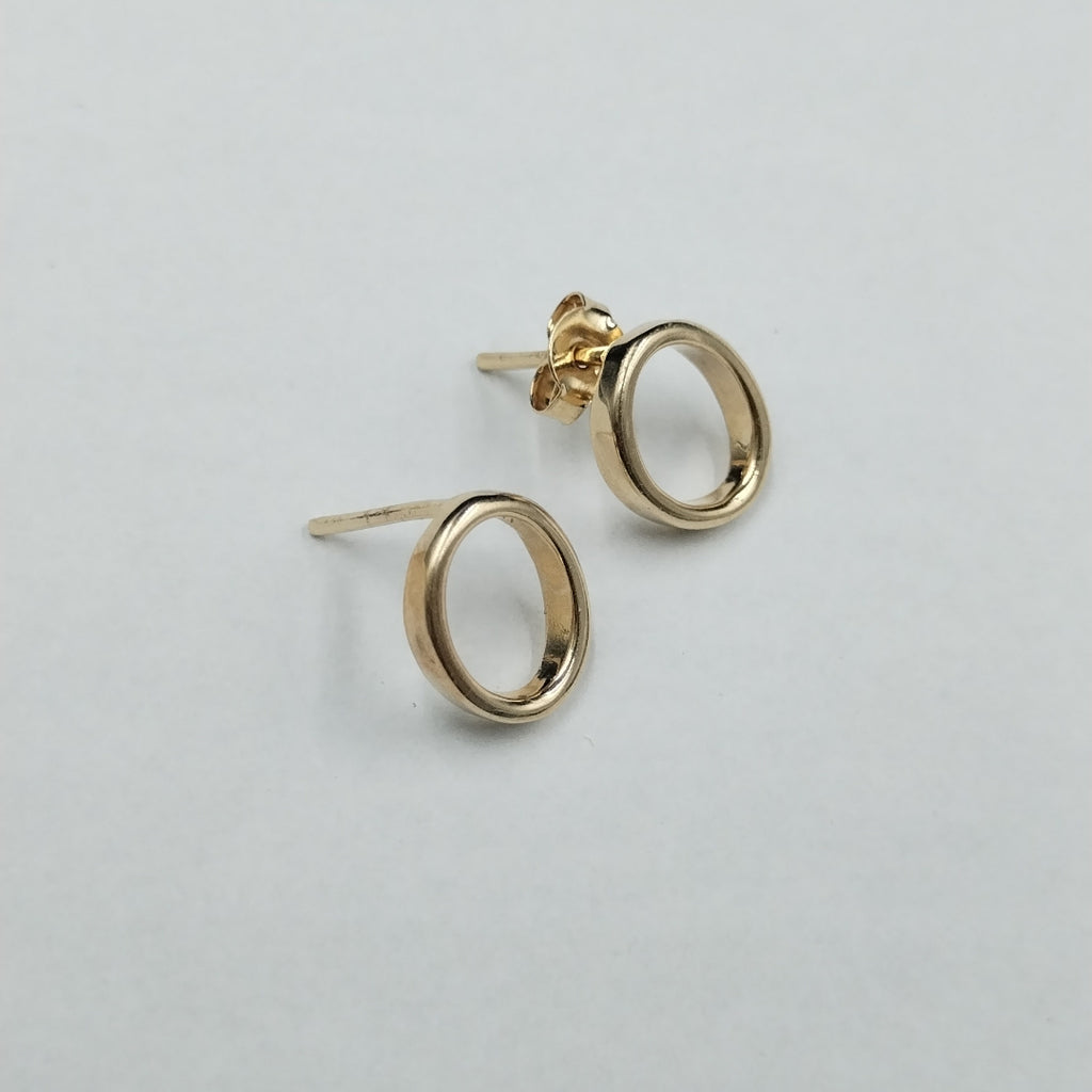 BROQUELES PAR ORO 14 K 1.9 GRMS (SEMINUEVO)