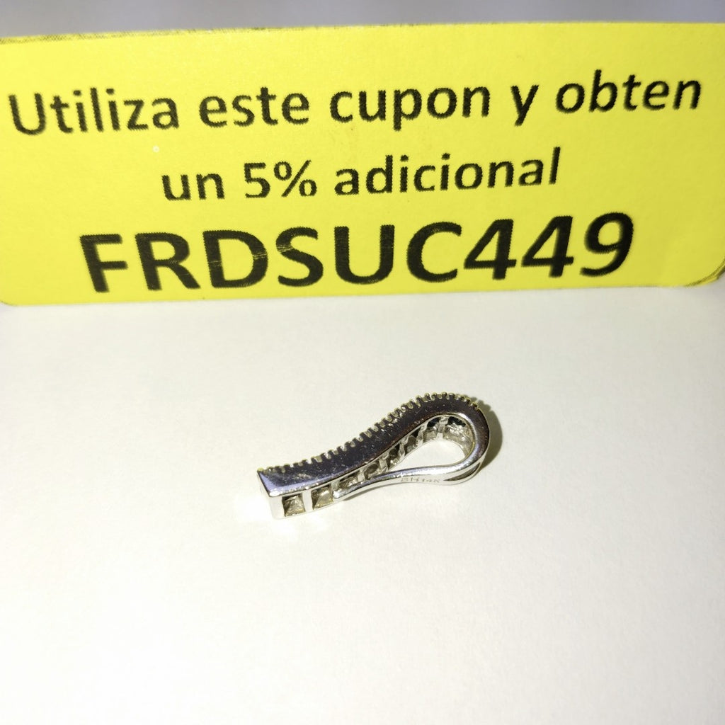 DIJE ORO,ORO BLANCO 14 K 2,10 GRMS (SEMINUEVO)