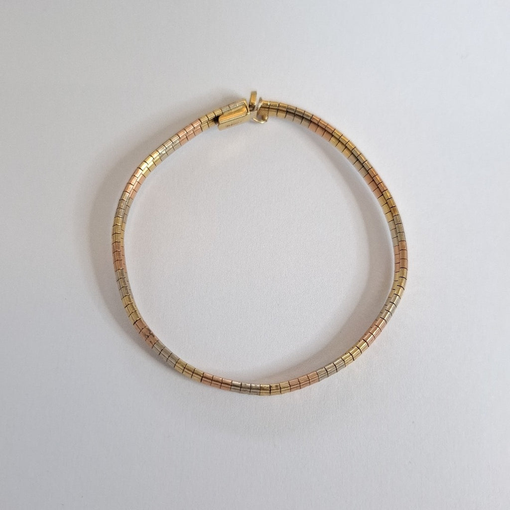 PULSERA ORO,ORO COMBINADO 14 K 12,60 GRMS (SEMINUEVO)