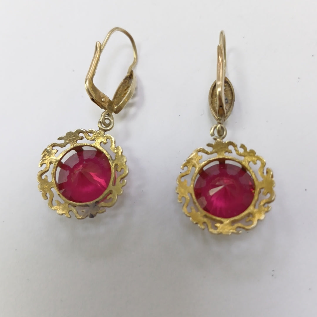 ARETES PAR ORO 8 K 4,70 GRMS (SEMINUEVO)
