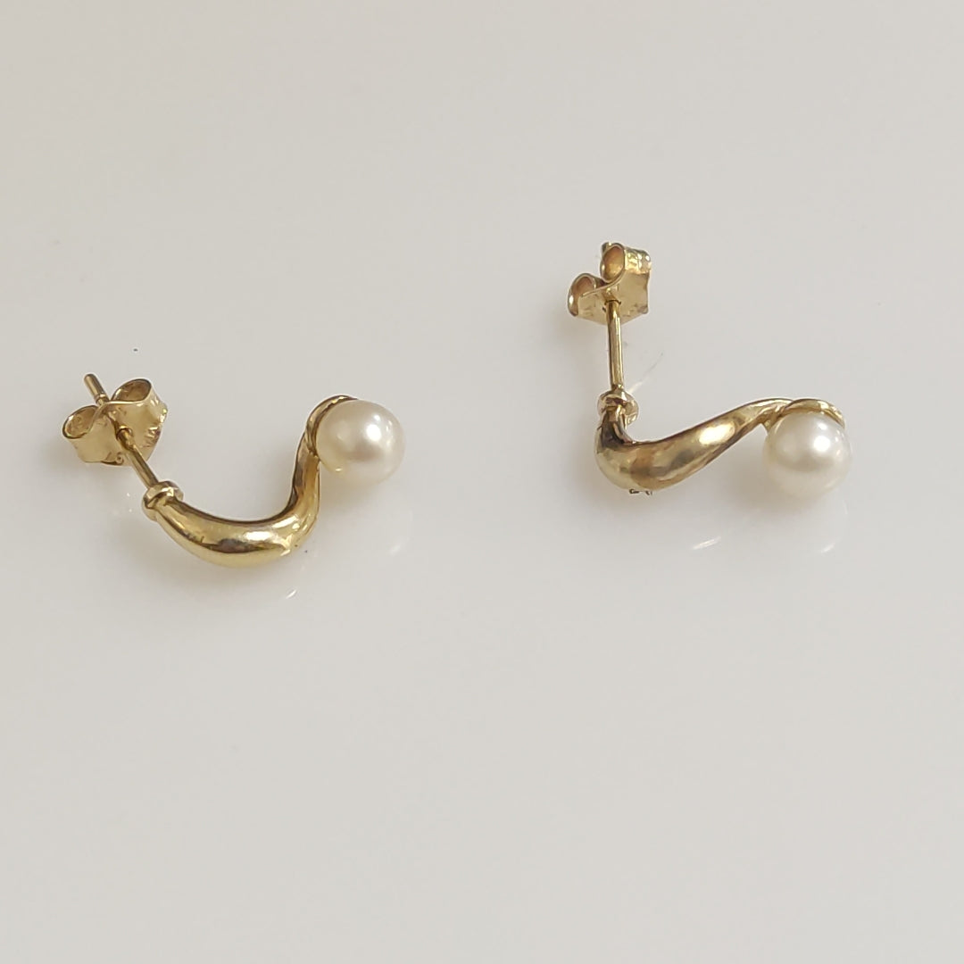 ARETES PAR ORO 10 K 2.1 GRMS (SEMINUEVO)