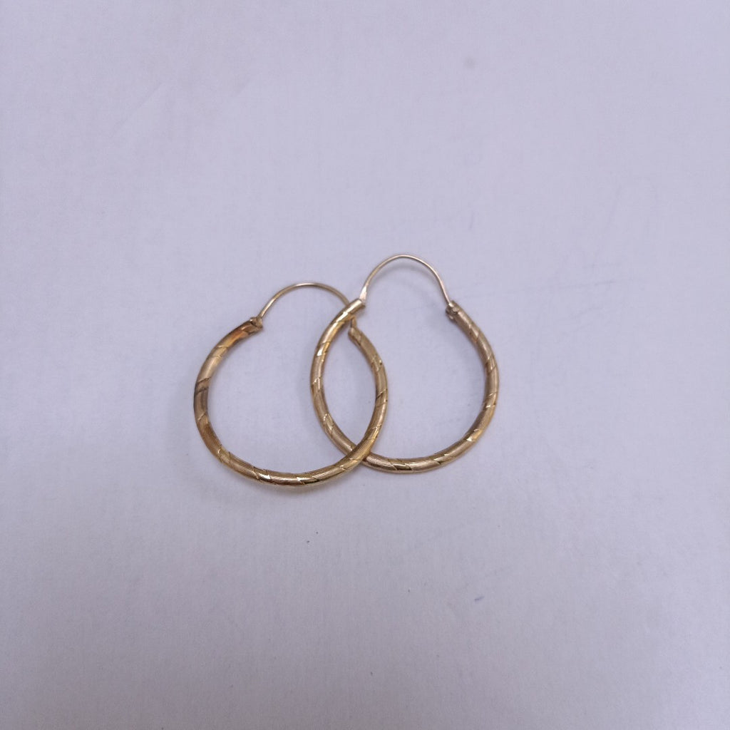 ARRACADAS PAR ORO 14 K 2.5 GRMS (SEMINUEVO)