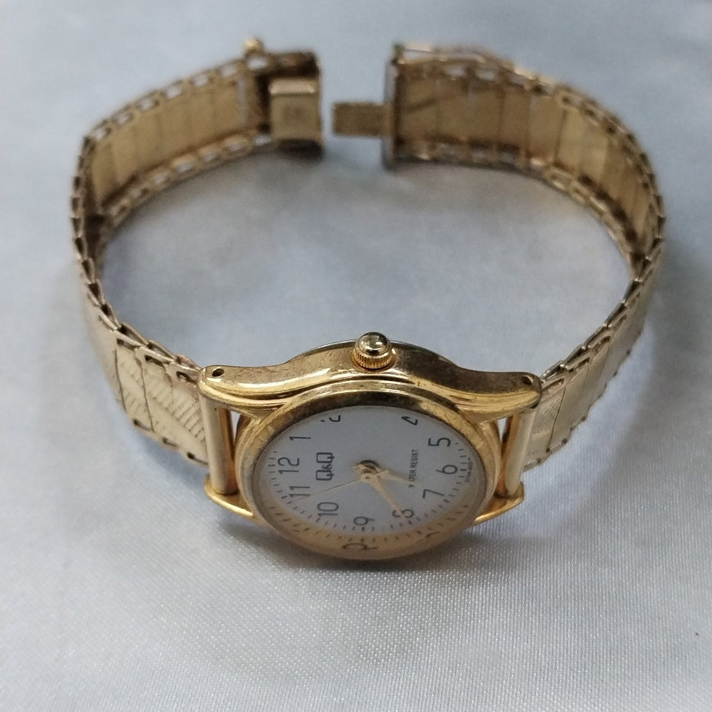 RELOJ CAJA ACERO PULSO ORO ORO 10 K 20.6 GRMS (SEMINUEVO)