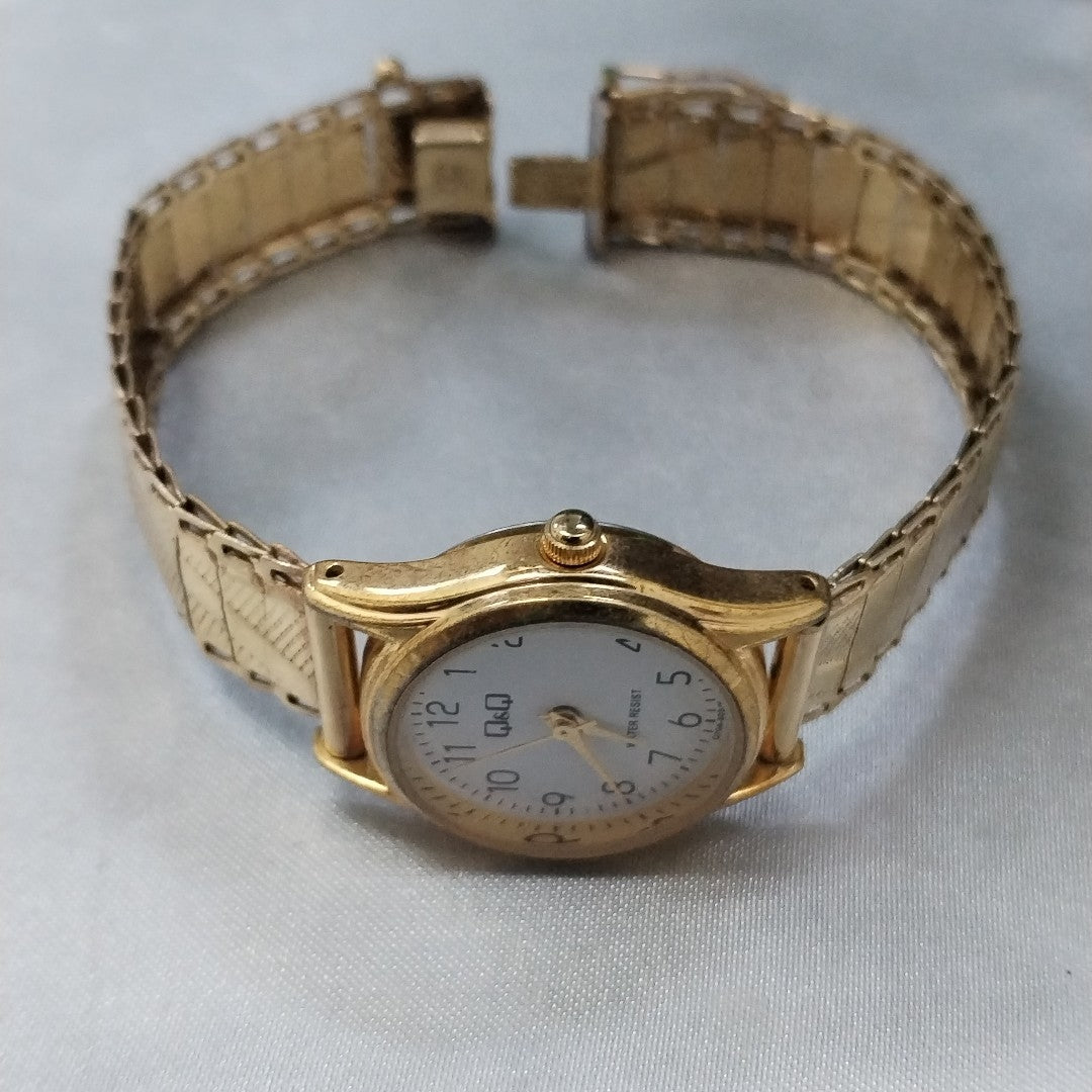 RELOJ CAJA ACERO PULSO ORO ORO 10 K 20.6 GRMS (SEMINUEVO)