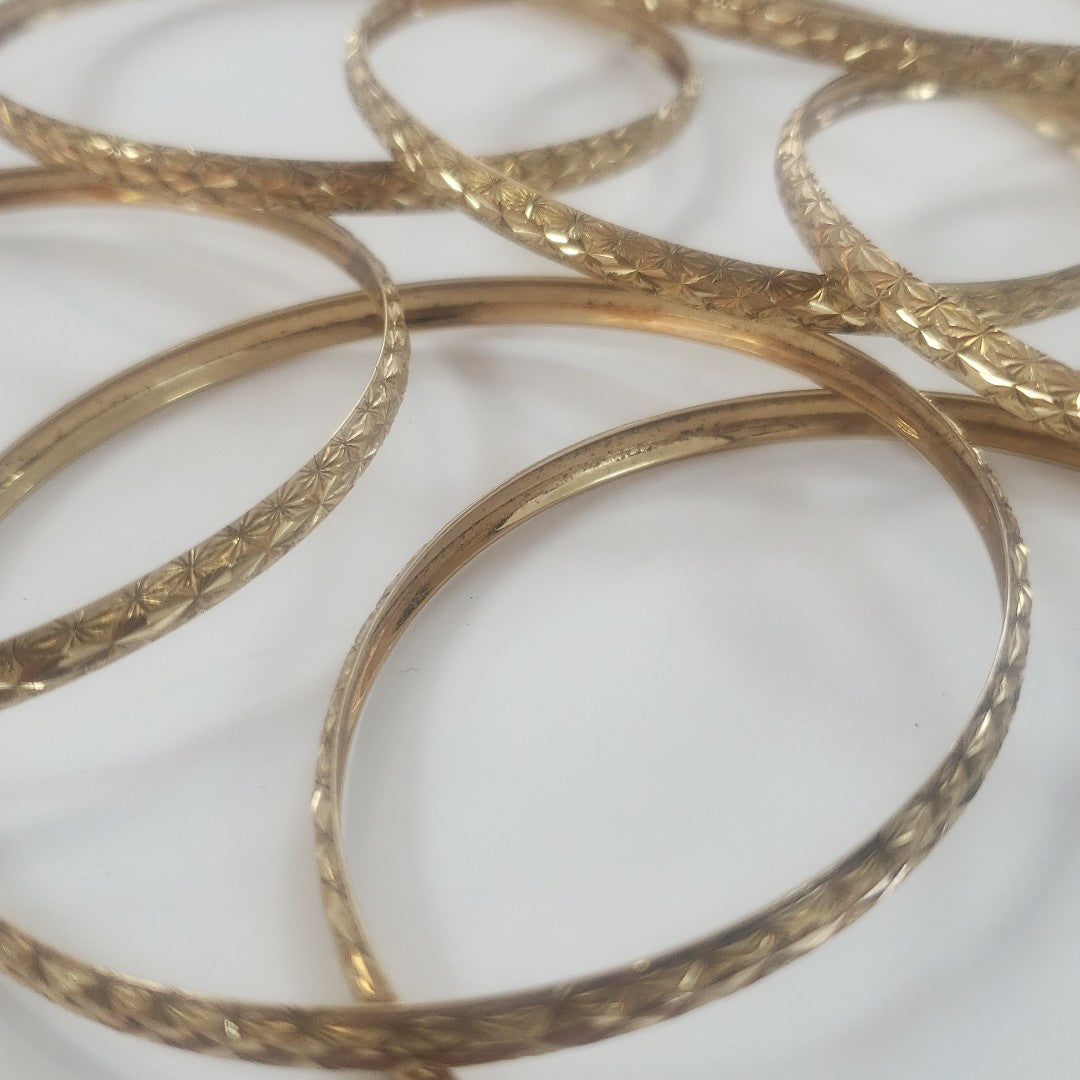 SEMANARIO DE PULSERAS ORO 10 K 29.3 GRMS (SEMINUEVO)