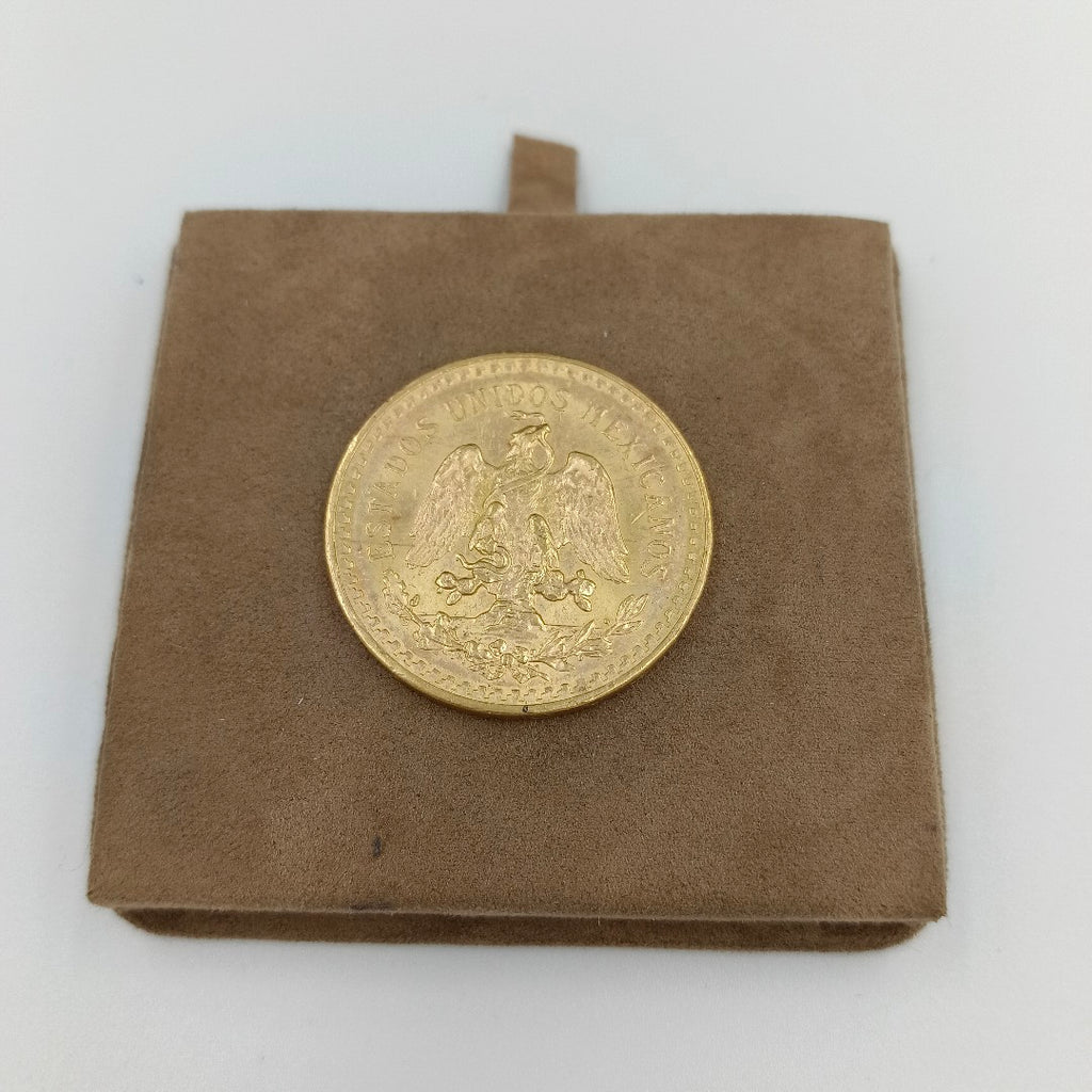 K1 41.6 GRMS 21 K IDENTIFICACIÓN MONEDA NOMINATIVA MONEDAS PESOS 50 PES (SEMINUEVO)