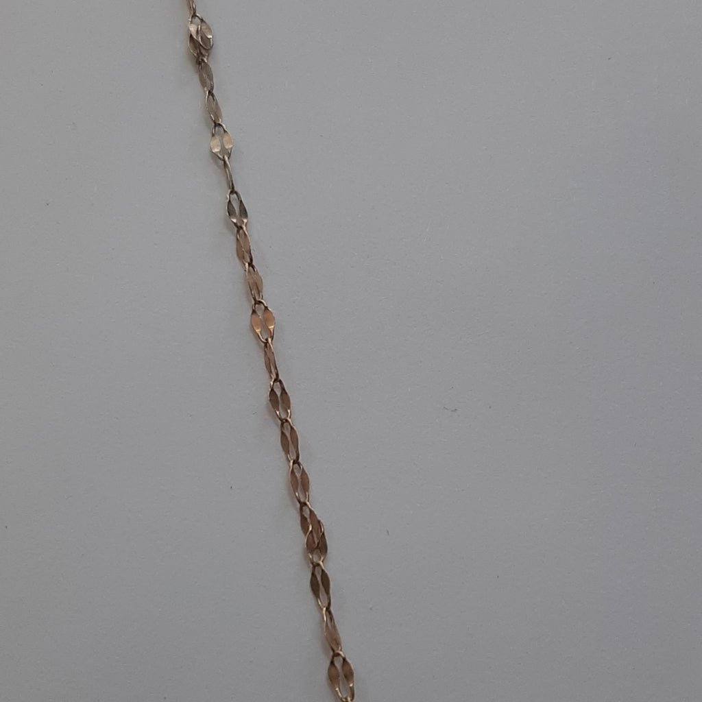 CADENA, DIJE ORO 10 K 2.9 GRMS (SEMINUEVO)