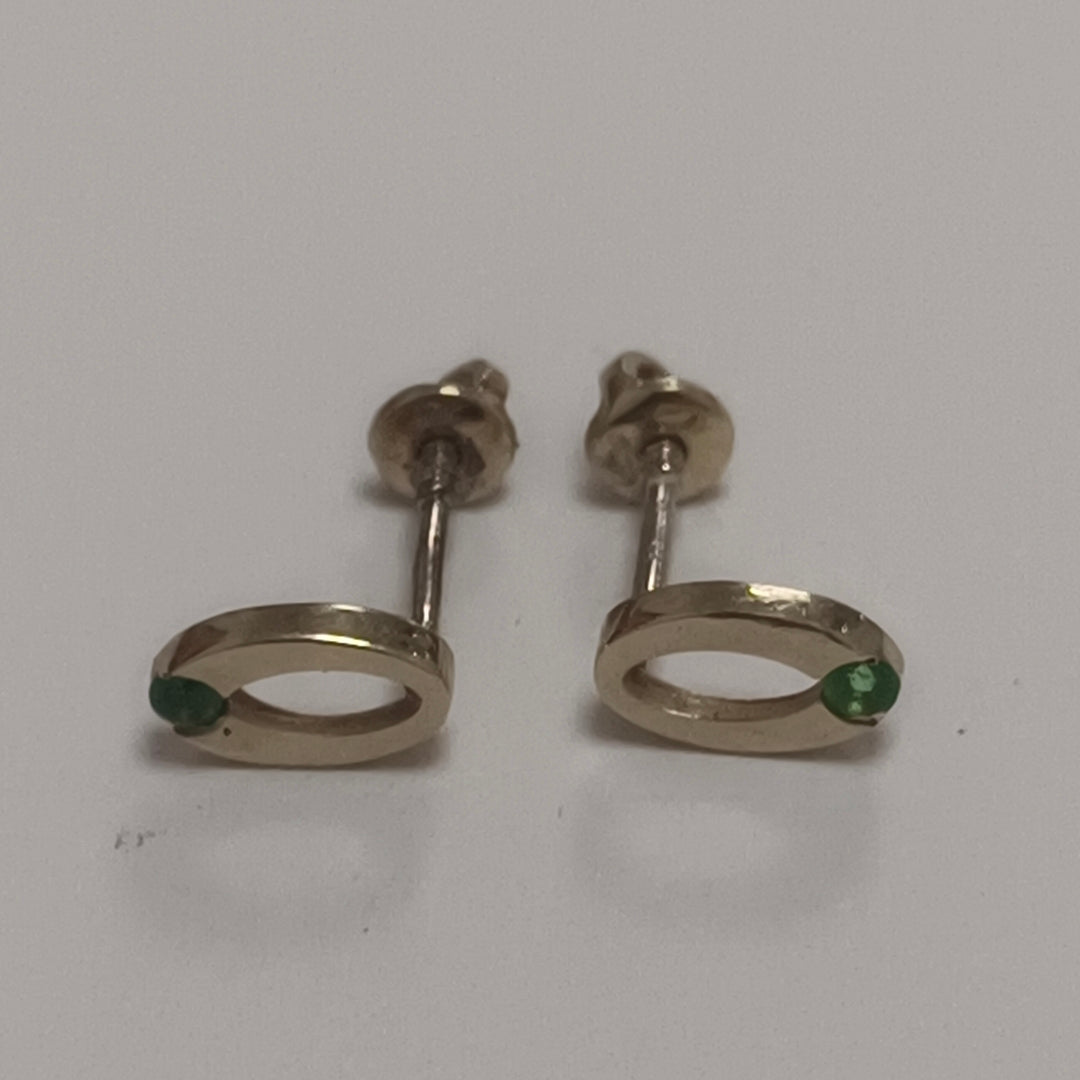 BROQUELES PAR ORO 14 K 0,50 GRMS (SEMINUEVO)