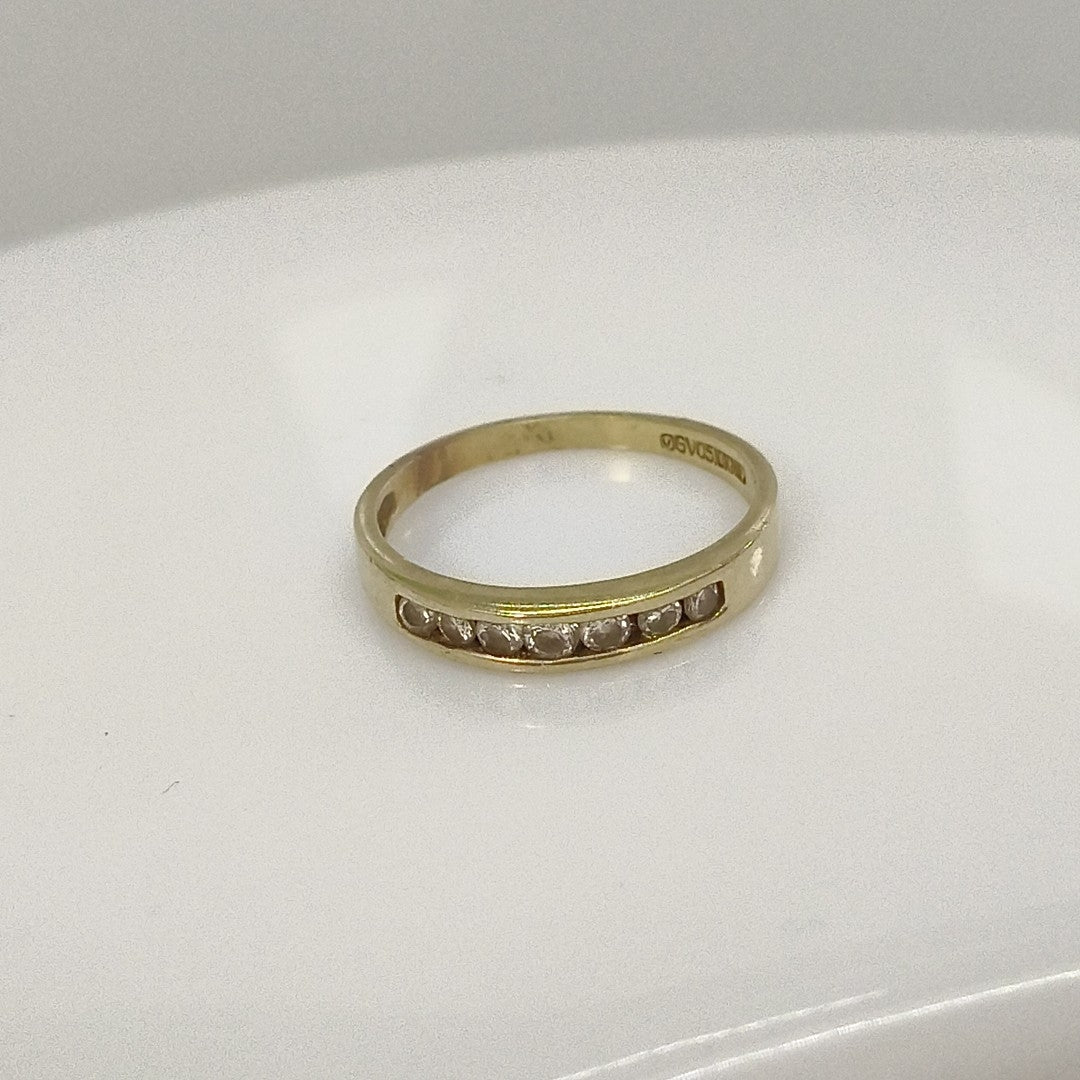ANILLITO,CHURUMBELA ORO 10 K 1,80 GRMS (SEMINUEVO)