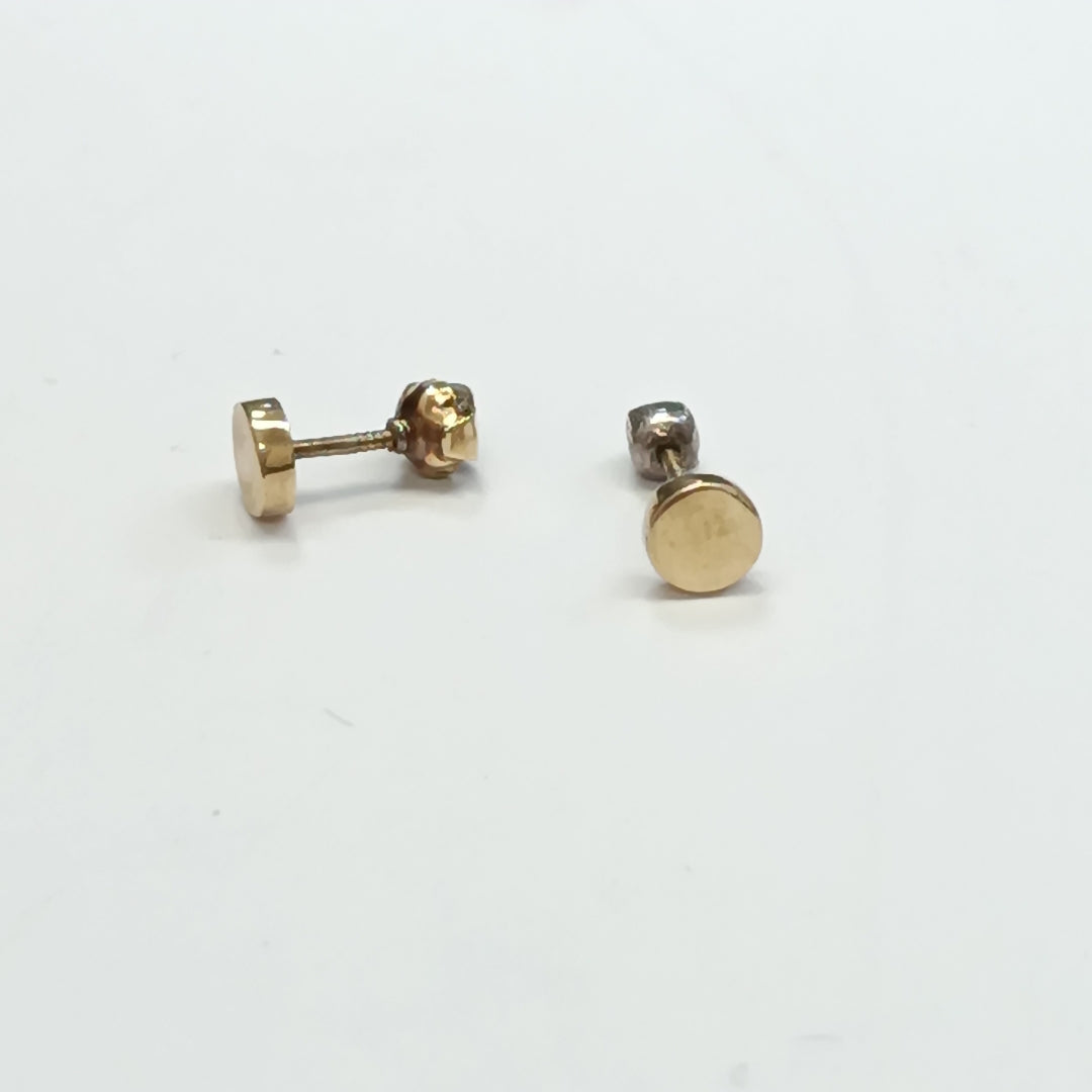 BROQUELES PAR ORO 10 K 0.5 GRMS (SEMINUEVO)