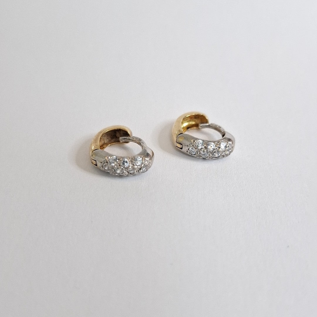 ARRACADAS PAR ORO 14 K 3 GRMS (SEMINUEVO)
