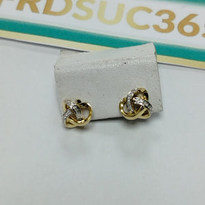 BROQUELES PAR ORO 14 K 2.4 GRMS (SEMINUEVO)