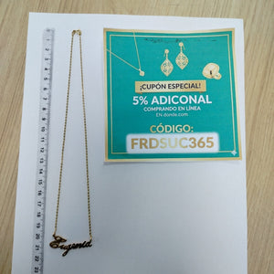GARGANTILLA ORO 18 K 4,10 GRMS (SEMINUEVO)