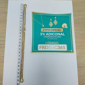 CADENA ORO 14 K 6,10 GRMS (SEMINUEVO)