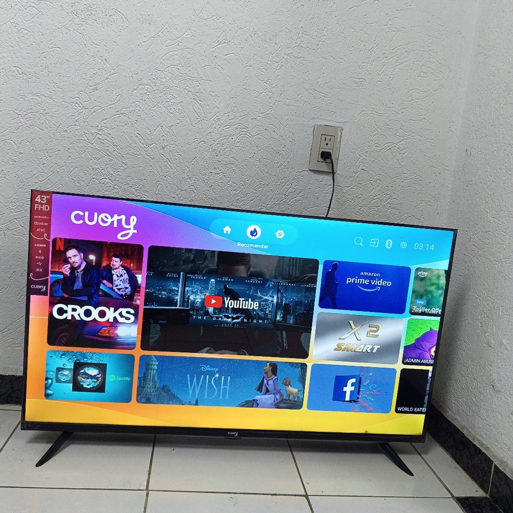 PANTALLA CUORY CUO-HDTV43 (2024) 43" LED FULL HD (SEMINUEVO)