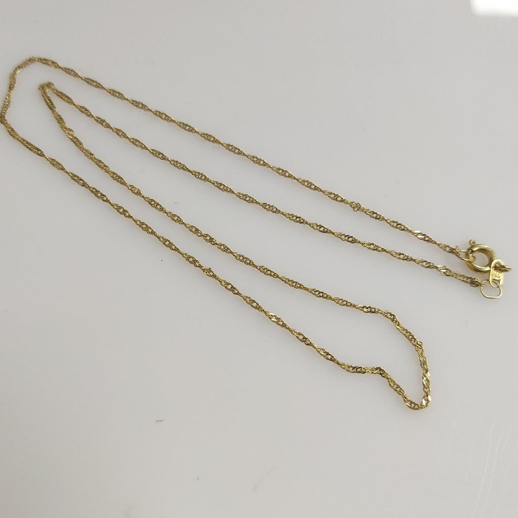 CADENA ORO 10 K 1,20 GRMS (SEMINUEVO)