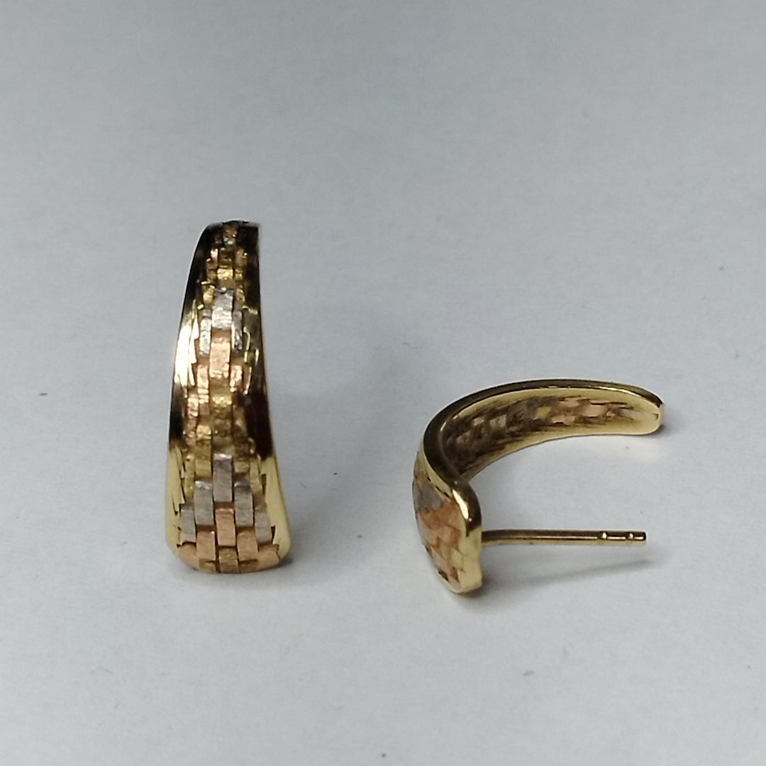 BROQUELES PAR ORO 14 K 3 GRMS (SEMINUEVO)