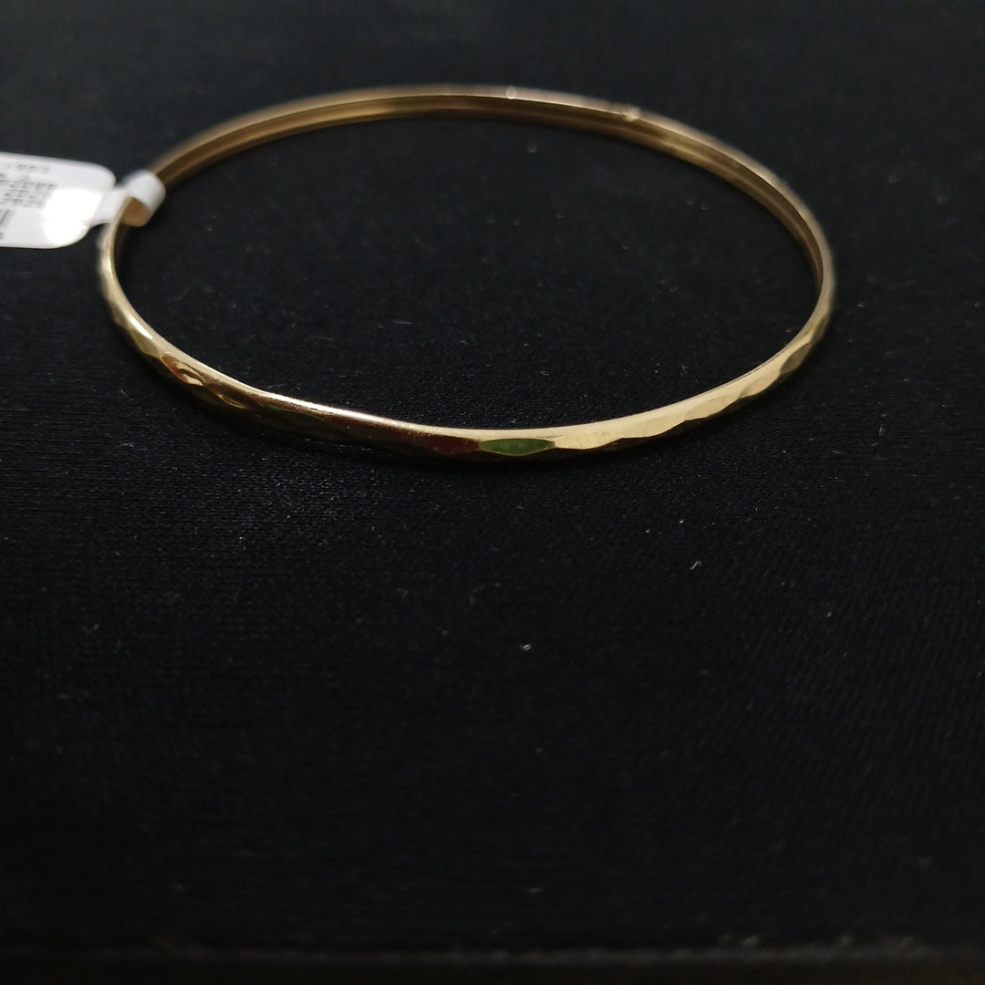 PULSERA RIGIDA ORO 14 K 3.8 GRMS (SEMINUEVO)