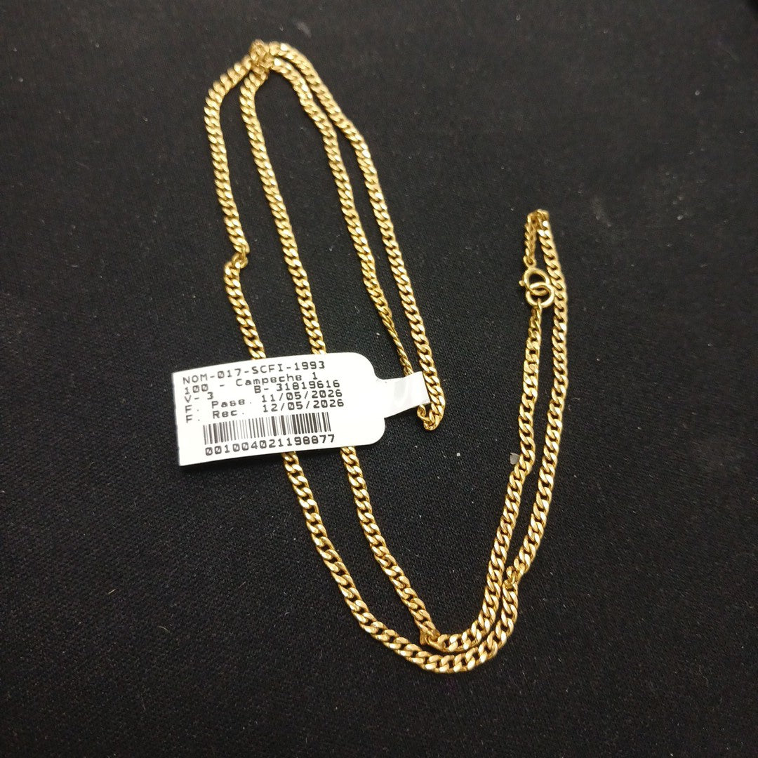 CADENA ORO 10 K 7,30 GRMS (SEMINUEVO)